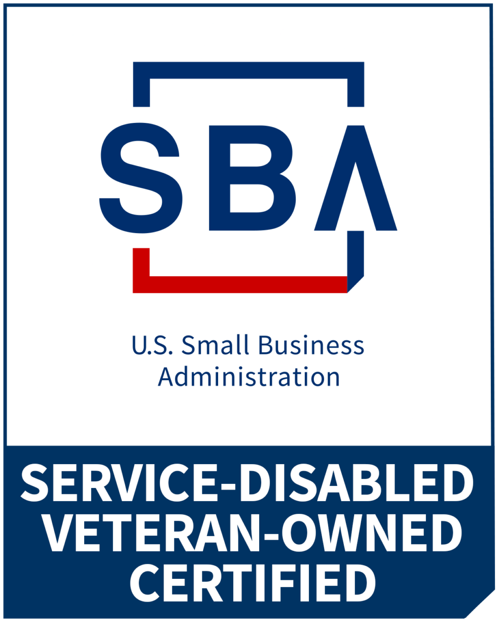Service Disabled Veteran Owned Small Business certified